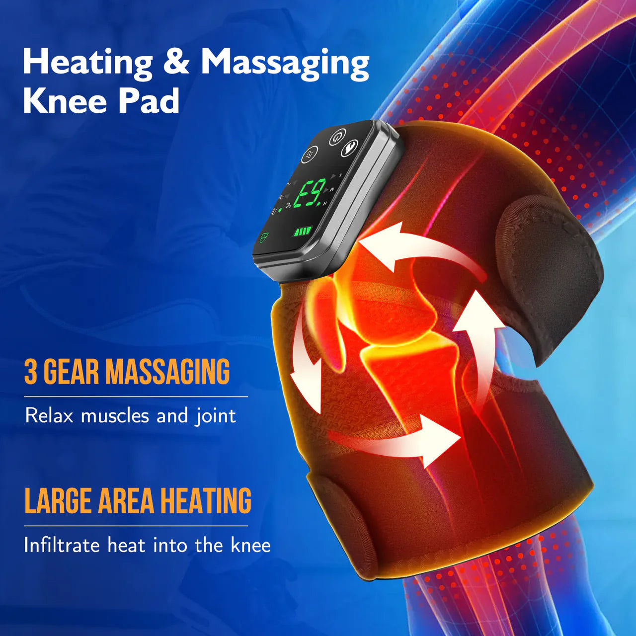 Vogue -Hague™ - Knie Verwarming Massager